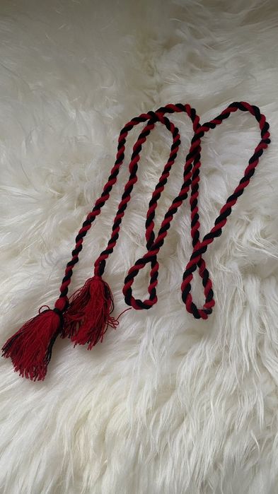 Пояс до вишиванки, шнурок - пояс, крайка