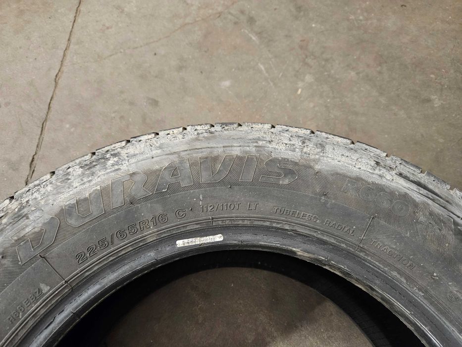 4 Szt 225/65 R16 112/110 LT Bridgestone Duravis R660 ECO-2023r-5,80mm