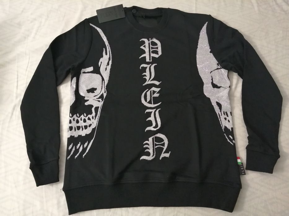 NOWA męska bluza Philipp Plein bluzka klasyk PP czacha M 48