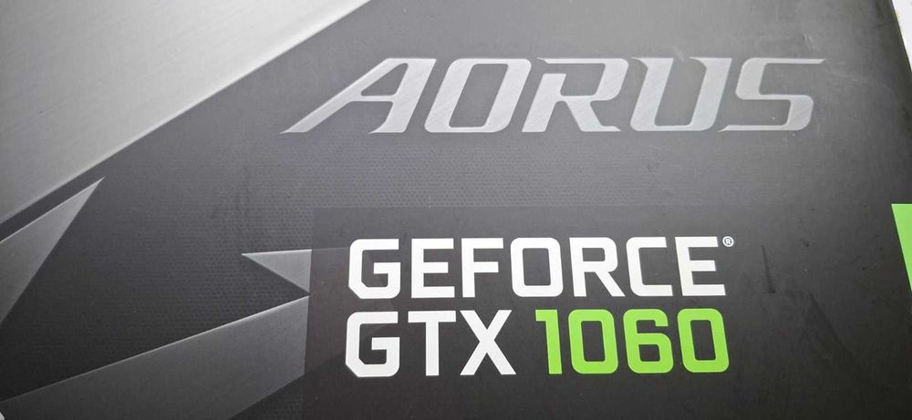 Placa gráfica Gigabyte GTX 1060 Windforce  Aorus 6gb
