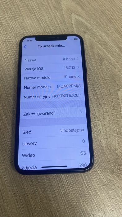 Sprzedam iPhone x