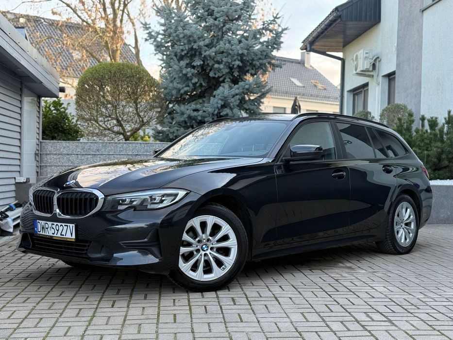 BMW Seria 3 Bezwypadkowa PO SERWISIE !!! Diesel Automat Skóra  HAK