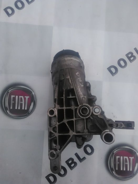 Корпус масляного теплообменник 1.3 1.6 1.9 Doblo Добло Combo Punto 0