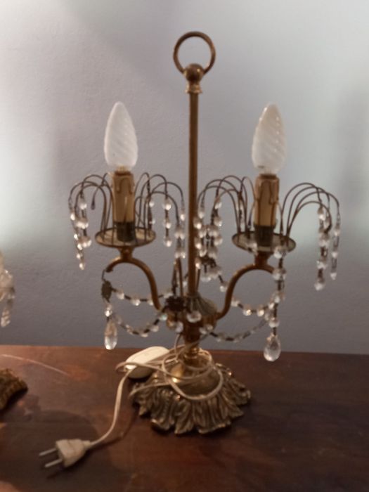 Candeeiros de cristal ,   de mesa