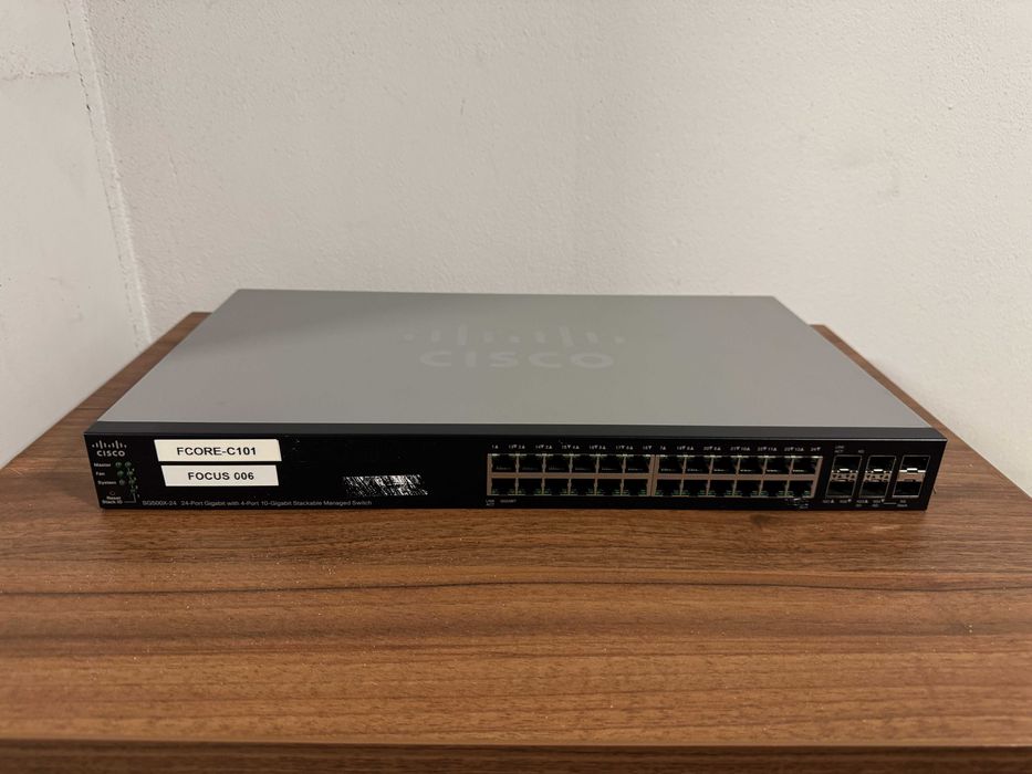 Switch Cisco SG500X-24 x2