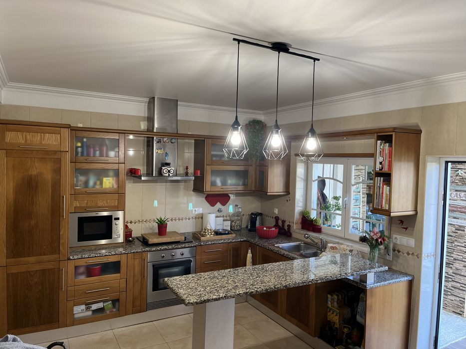 Moveis de cozinha com electrodomesticos + ilha