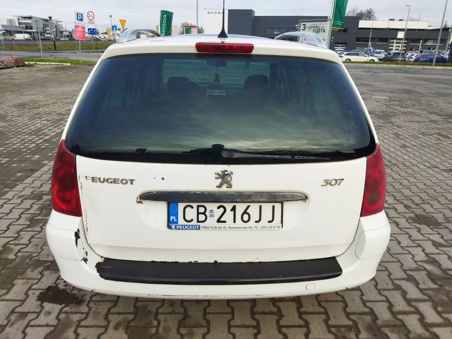 Peugeot 307 1.6 HDi rok 2005 panorama