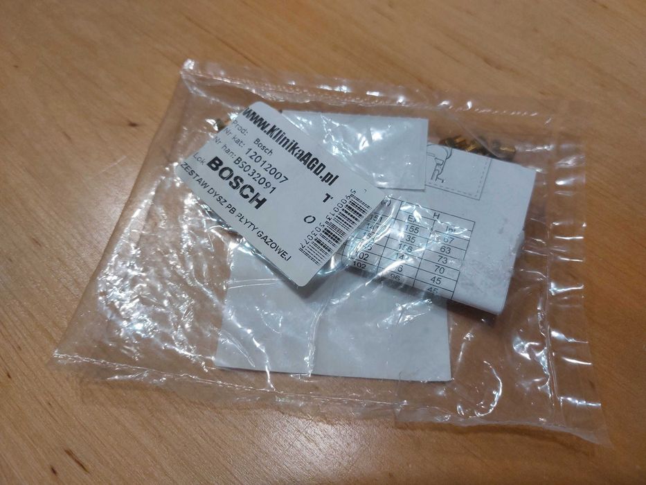 Zestaw dysz propan-butan Bosch 12 szt.