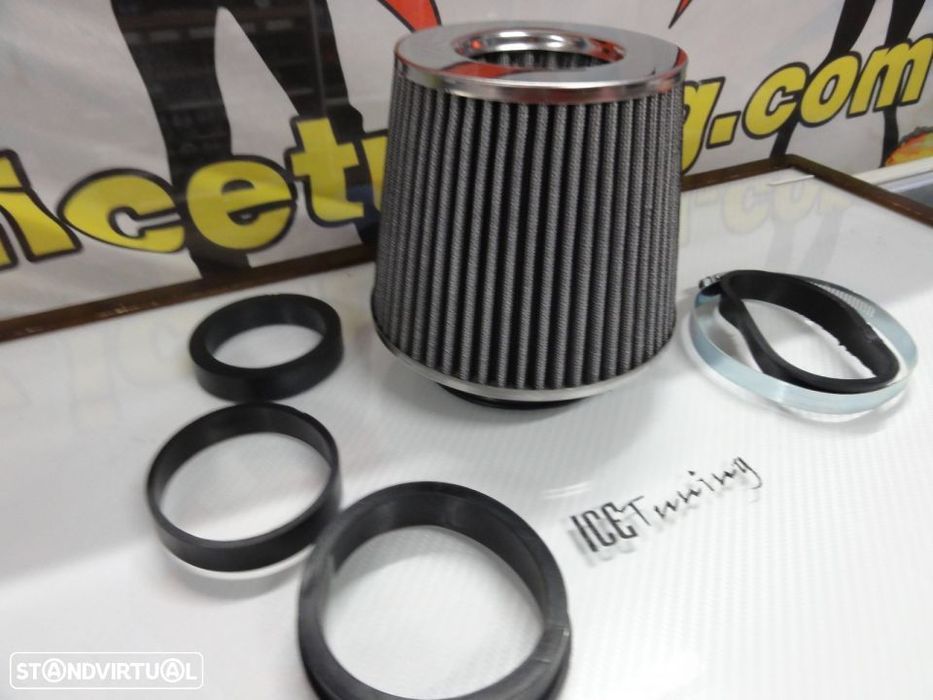 Filtro de ar universal com 60,70,76,84 E 90mm