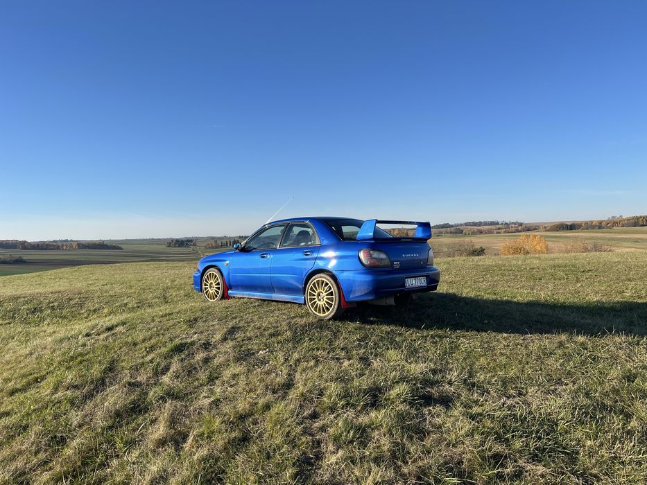 Subaru Impreza WRX GD Bug EYE bardzo ladna bez korozji blue mica