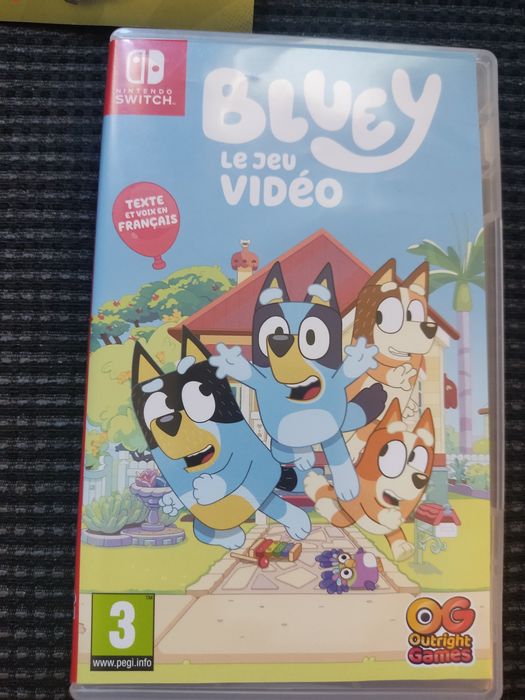 Jogo Bluey para Nintendo Switch.