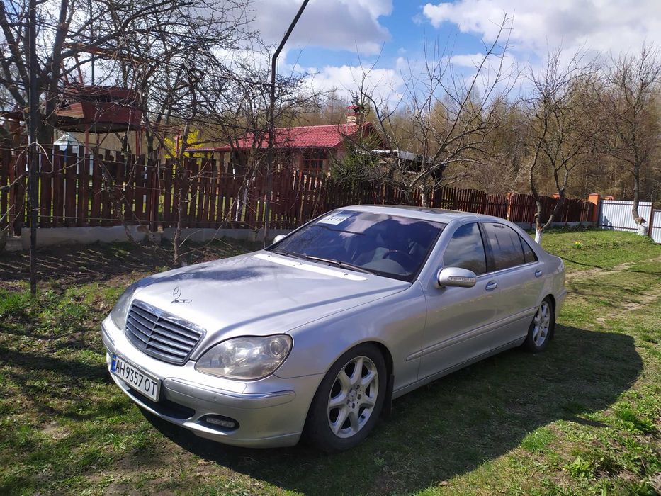 Авто Mersedes s350 w220 Long 3.7 Газ/бензин 2002 г Мерседес S класса Полтава Срочно
