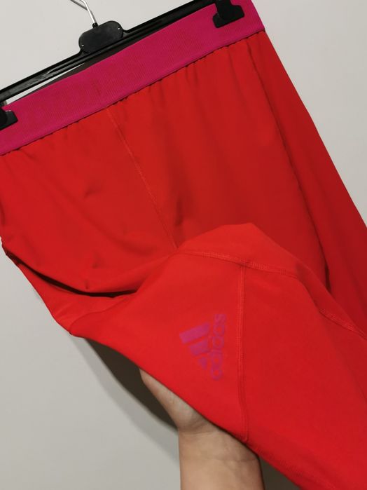 Adidas legginsy sportowe wyższy stan damskie długie XL