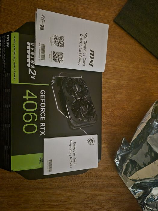 Karta rtx 4060 msi 8gb