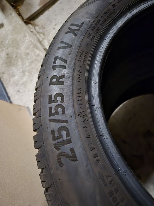 215/55R17  Continental 2023r Całoroczne