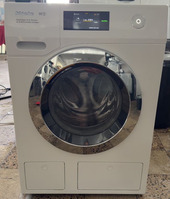 Maquina lavar roupa Miele WCR890 WPS W1 Topo de Gama – 9kg / 1600rpm