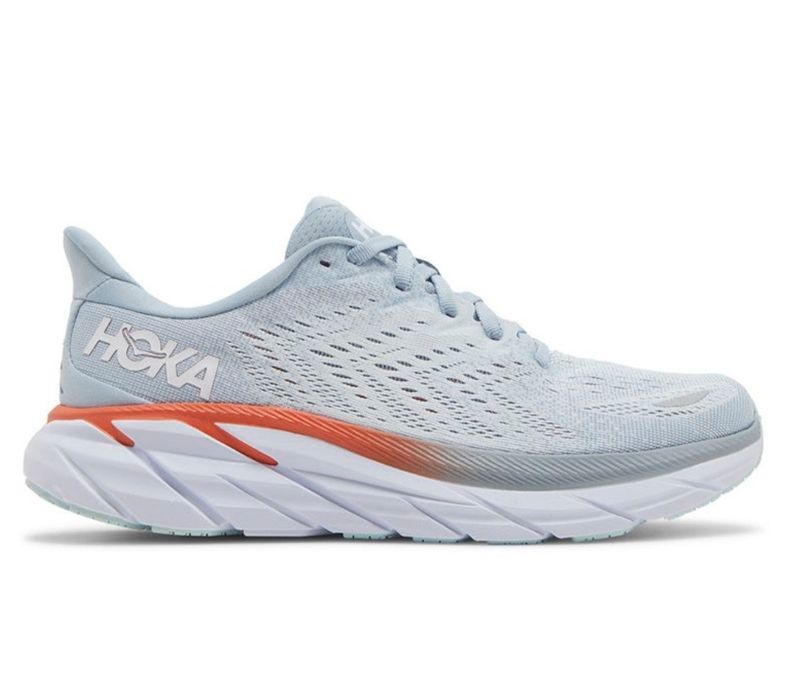 Нові стильні кросівки hoka clifton 8 blue fog.44.5-45