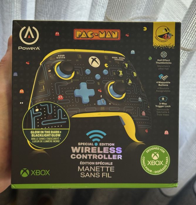 Бездротовий геймпад PowerA Xbox Wireless PACMAN SE 2,4Ghz, Hall Effect