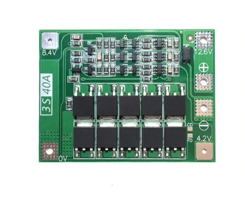 Плата BMS 40a 12v 3s