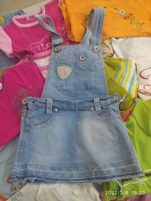 Roupa menina 4/6 anos