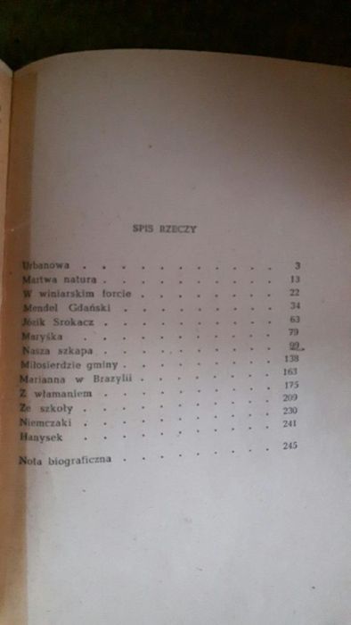Opowiadania Konopnicka 1958 oraz Samotność Szelburg Zarembina
