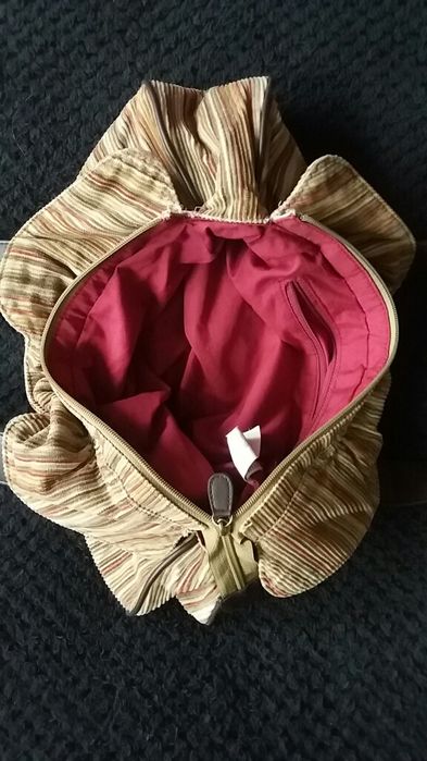 Torebka w prążki Vintage