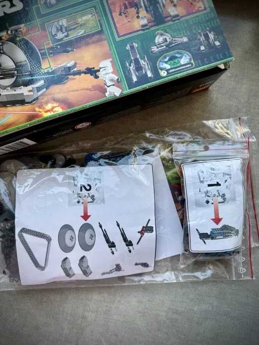 Lego Star Wars 75015 Corporate Alliance Tank Droid [BEZ FIGUREK]