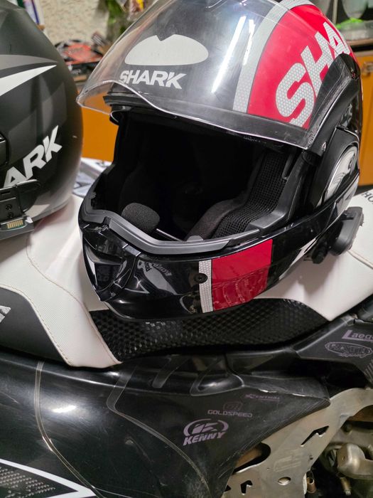 Capacete modular shark