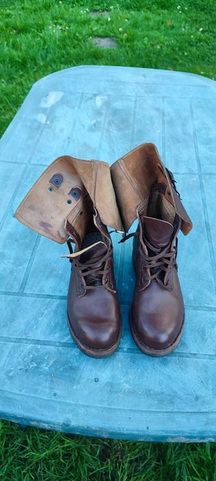 Skórzane buty wojskowe opinacze