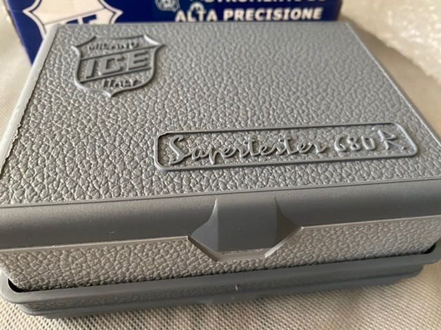 Multimetro SUPERTESTER 680R COMPLETamente Novo
