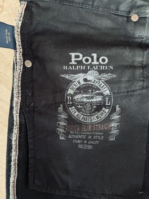 Męskie spodnie jeansy Ralph Lauren W36 L32 XL  made in Mexico stan bardzo dobry