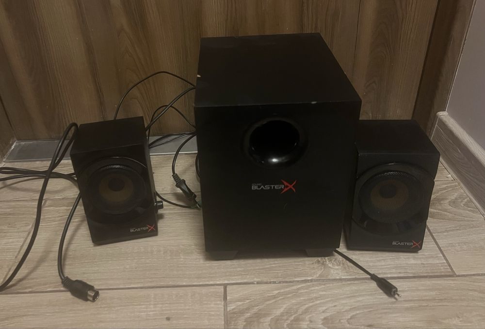 Głośniki Creative Sound Blaster X Kratos S3 2.1 MF0475 czarne komputer