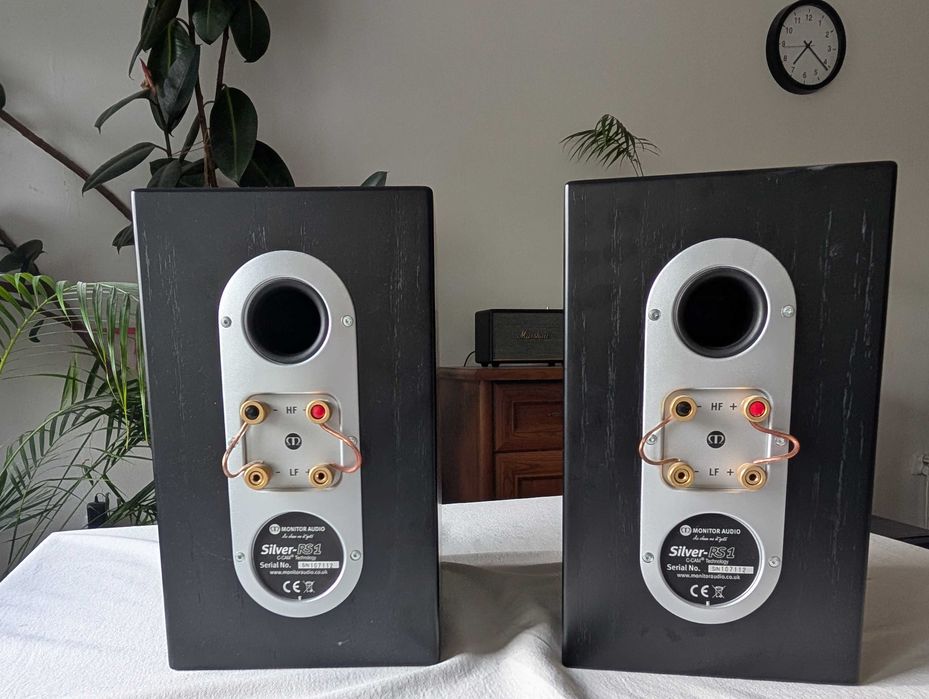 Kolumny podstawkowe Monitor Audio Silver RS-1 Wrocław Psie Pole • OLX.pl