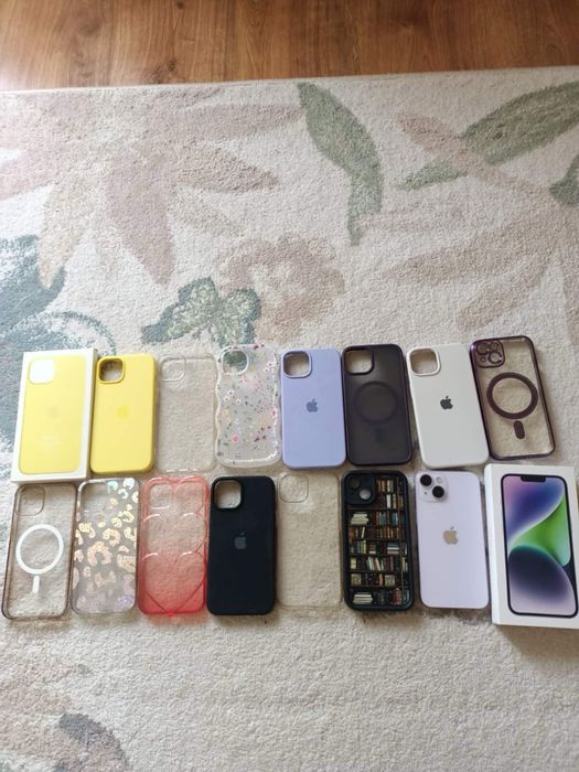 Iphone 14 в фіолетовому кольорі 256 гб