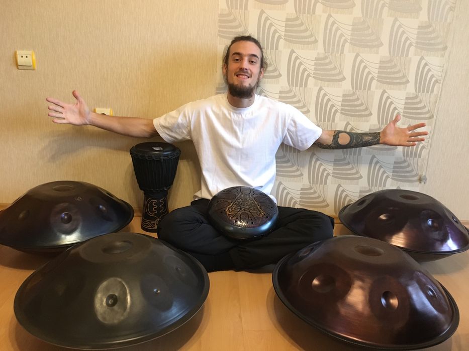 Ханг хэндпан обучение, уроки игры на хэндпане, Handpan, hang dram