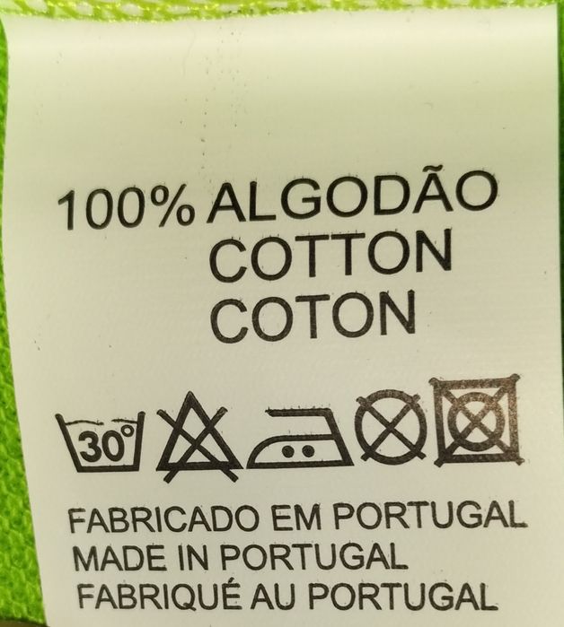 Pólo de Homem em Algodão- cor verde