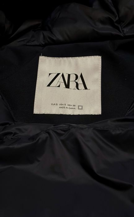 Парка ZARA тепла зимова куртка чоловіча