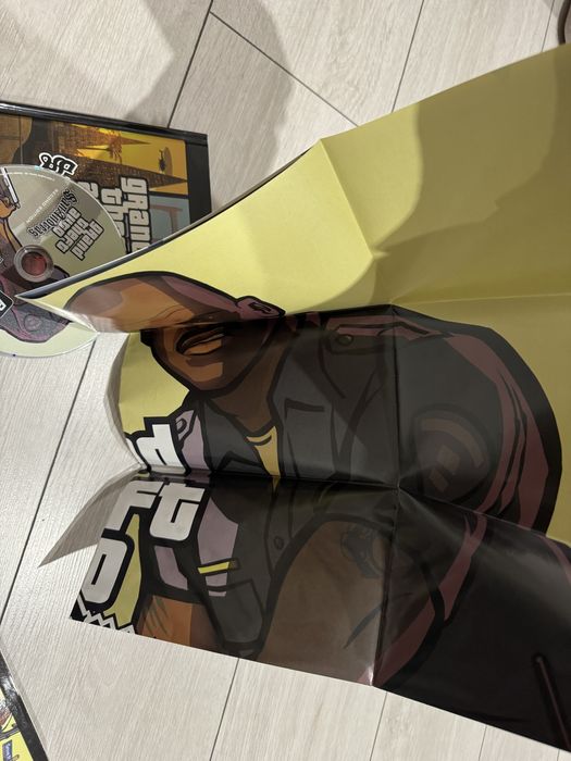 Диск GTA SAN ANDREAS Лицензия США 2005 Полный комплект