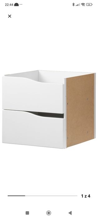 Kallax szuflady ikea