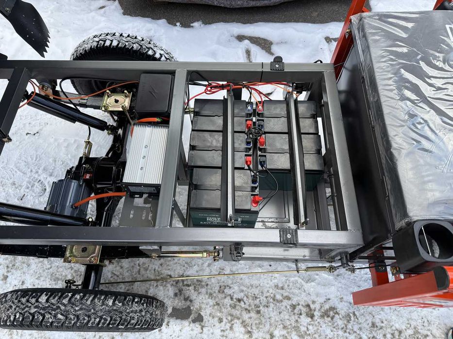 Вантажний електроскутер муравей Crosser Cargo 16/118 1200W-1500w  Сірий