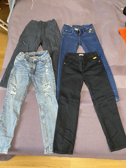 Брендові штани ,утеплені джинси ,зимові штани для хлопчика на зр,116-1
