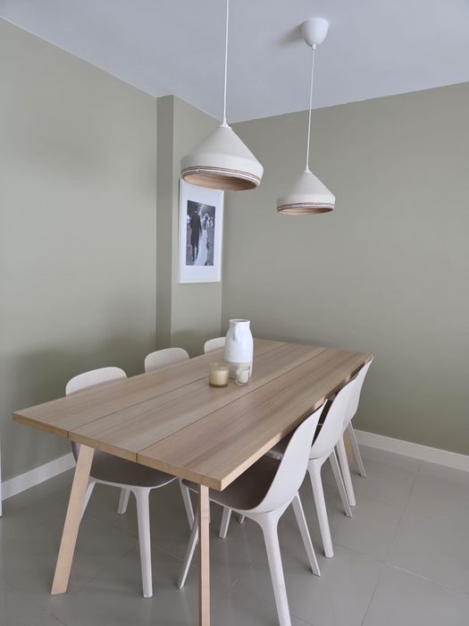 Comjunto de mesa com 6 cadeiras IKEA