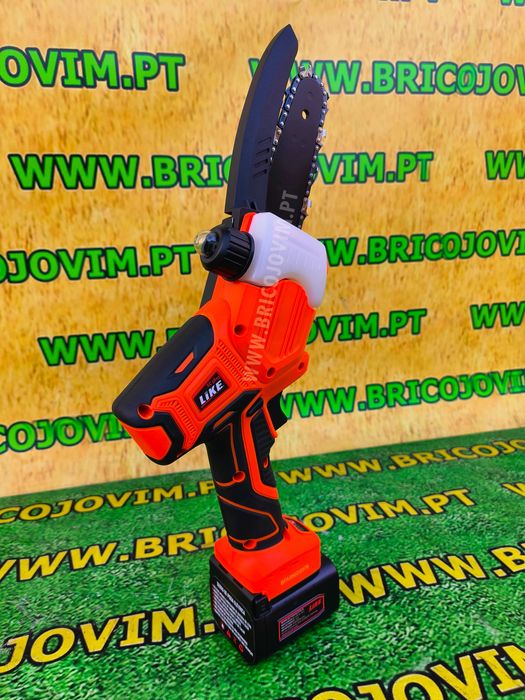Serra Elétrica de Mão LIKE - 2 Baterias Lítio 4ah - Mala - NOVAS