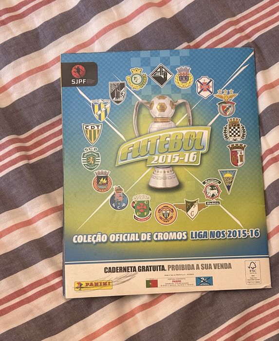 Caderneta Panini Liga NOS 2015 16 completa