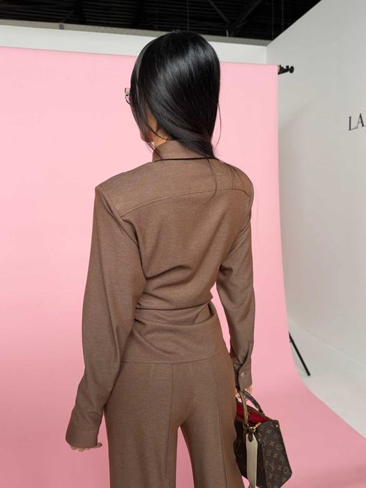 Nowa Koszula Aura La Manuel czekolada