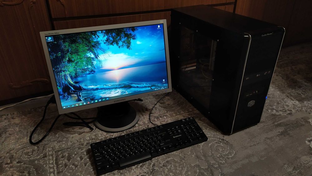 ПК Системний блок Athlon II X2 240 2800 МГц, ОЗУ 4ГБ, HDD  320ГБ