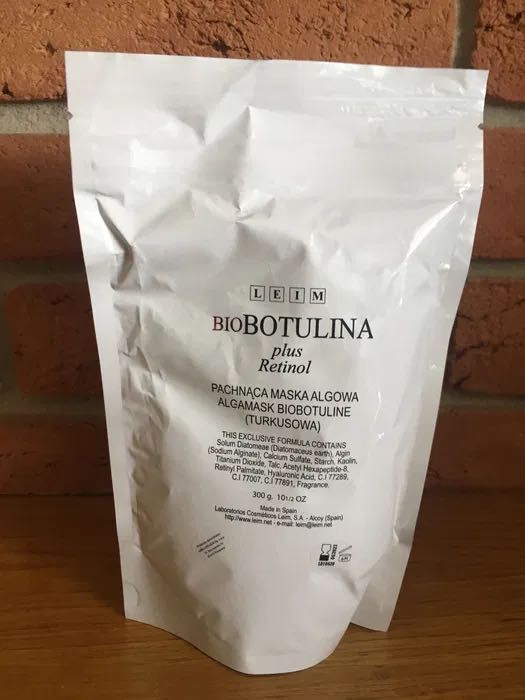 Maska algowa LEIM ALGA BIOBOTULINA+RETINOL przeciwzmarszczkowa 900ml