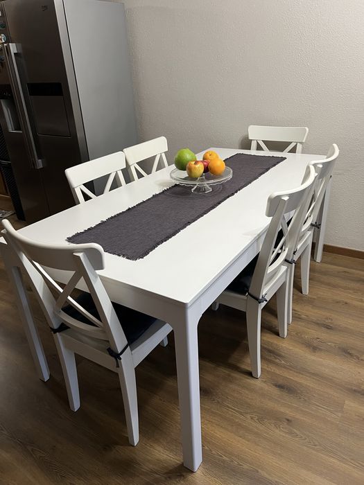 Zestaw stół i krzesla Ikea