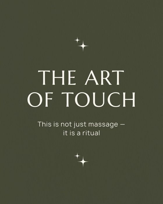 A massagem é um ritual de cuidado e harmonia
