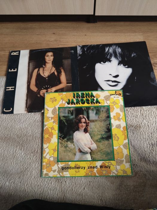 Cher, Nena, Jarocka płyta winylowa komplet 3 sztuk